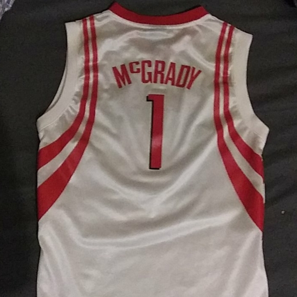 Tracy Mcgrady #1 Houston Rockets NBA Reebok Jersey - Picture 2 of 2